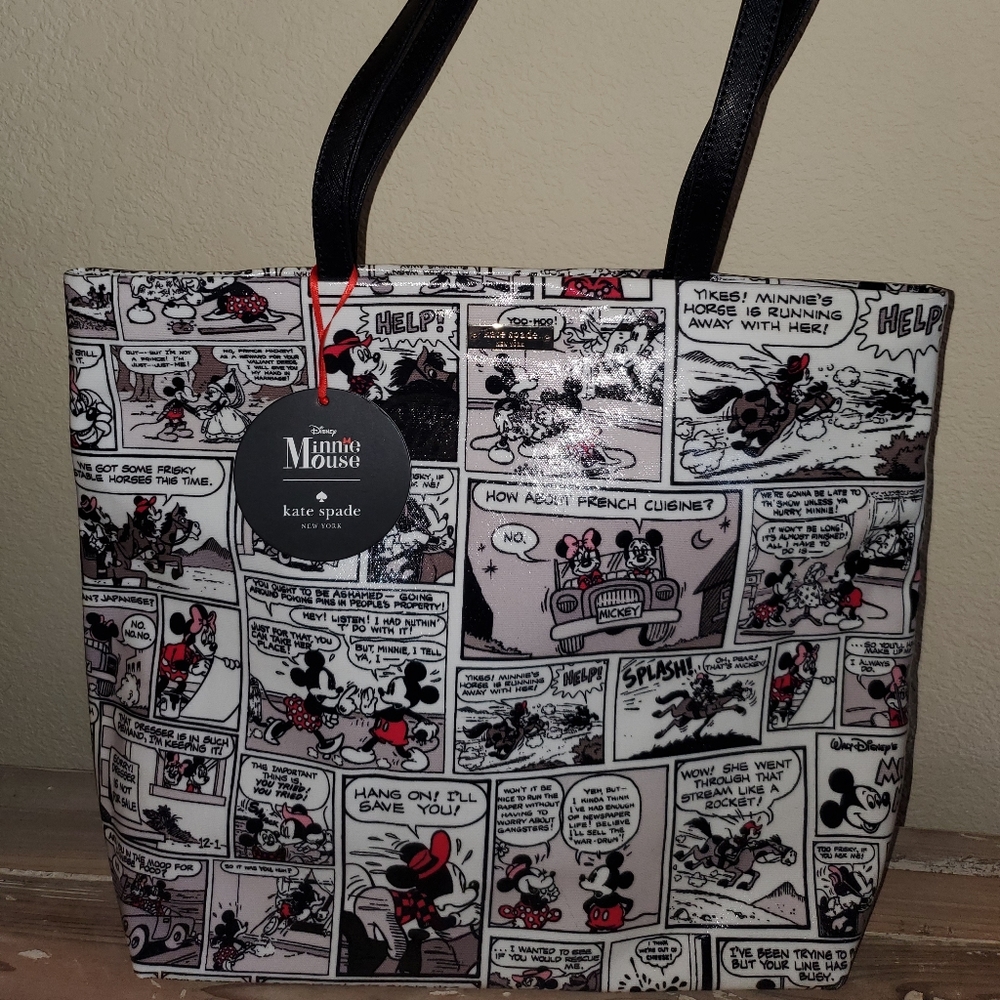 Disney Kate Spade Minnie Mouse Tote Purse